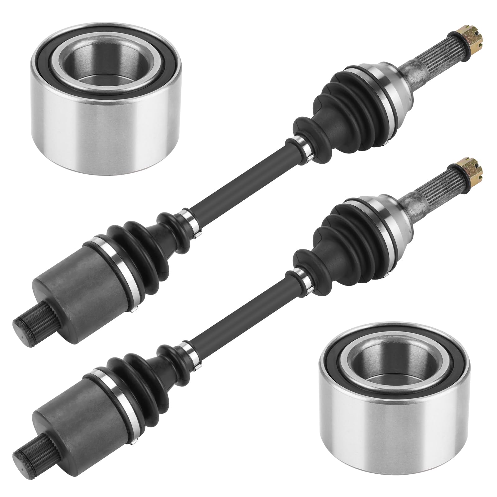 rear left/right cv axle & wheel bearing kit for polaris sportsman 570 sp/eps/touring/x2/big boss/premium/trail/forest, for sportsman 450 2015 2016 2017 2018 2019 2020 2021 2022