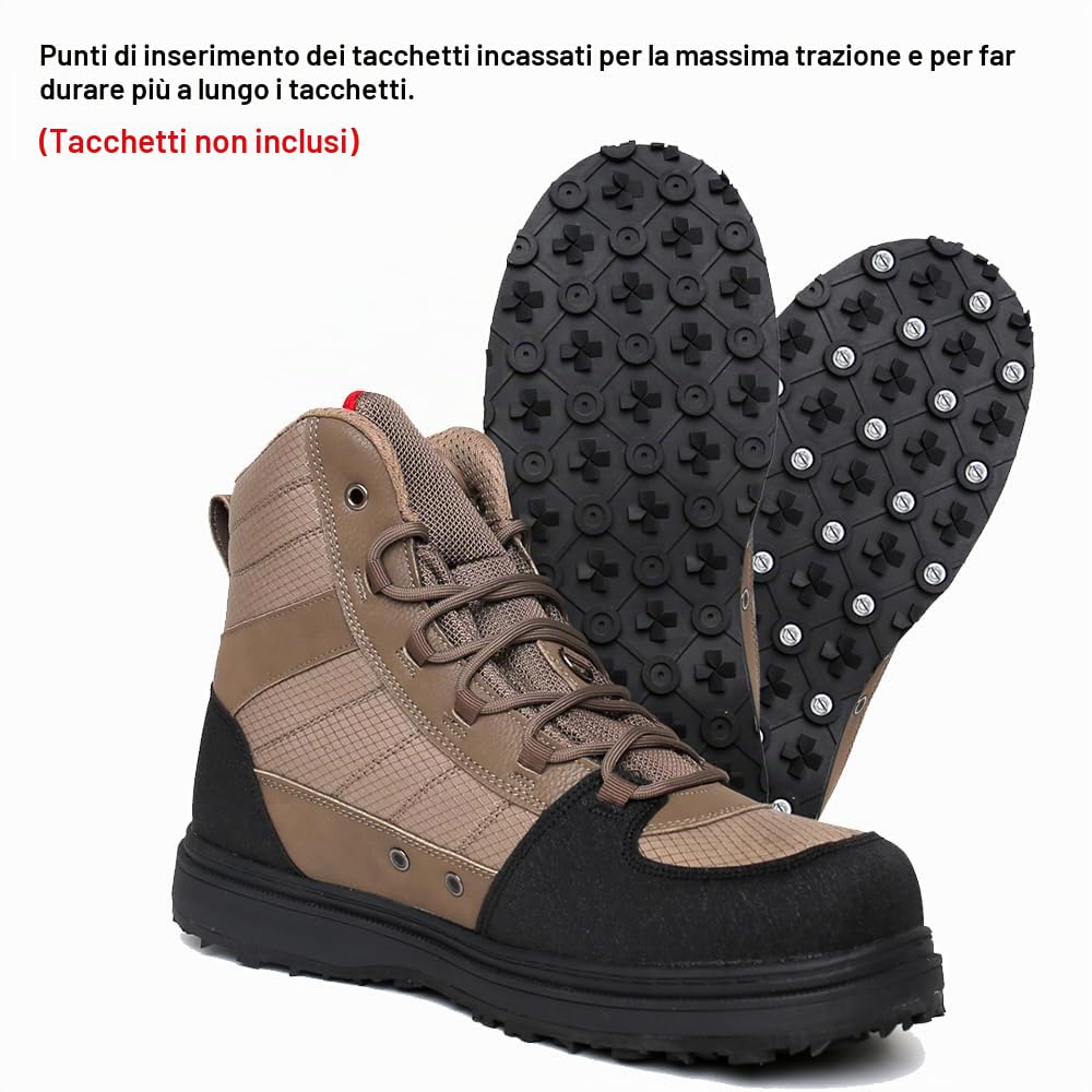Kylebooker Stivale da pesca per trampolieri Fishing Wading Boot