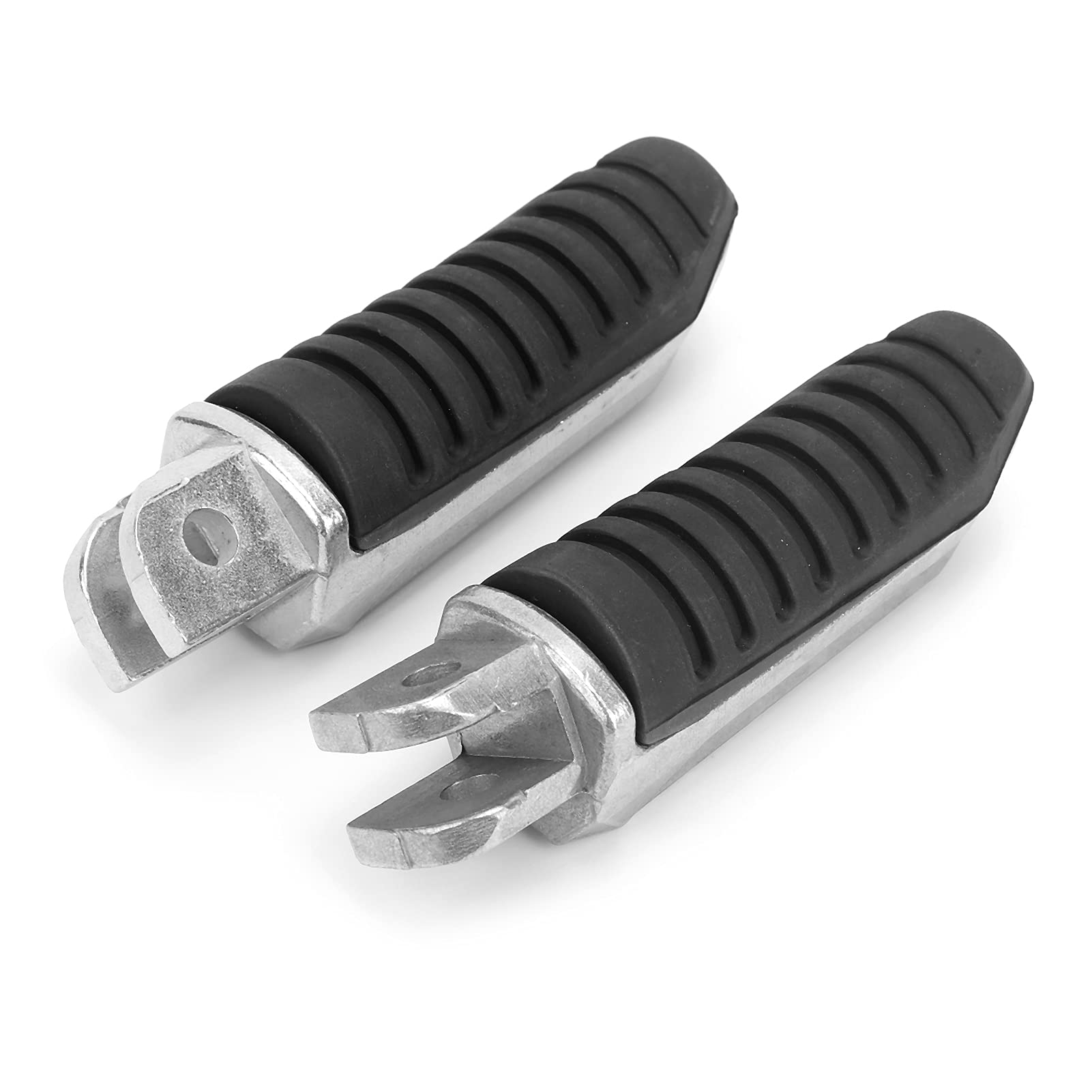 Poggiapiedi per Moto in Lega di Alluminio, Pieghevoli e Regolabili, Compatibili con FJR1300, FZ1, FZ400, FZ6, FZ6R, XJR400, XJR1200, XJR1300, XJ6, FZX750, TDM850 e TDM1100