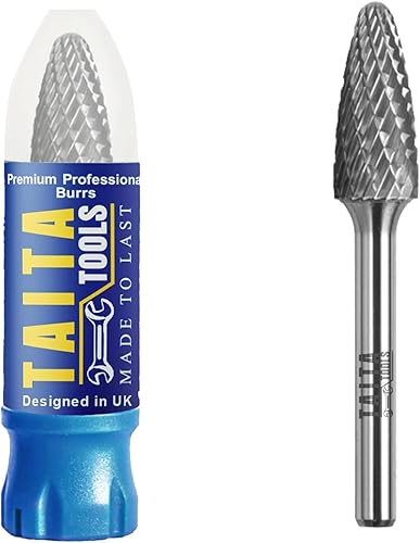 Fresa de carburo de 14 pulgadas, brocas de tungsteno SF-5 de doble corte rotativo  Rebabas de corte para accesorios de molinillo Milwaukee, Dewalt y