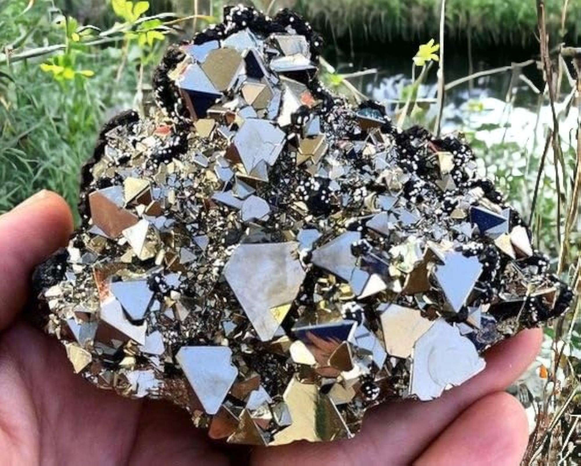 Divinity Healing Natural Rough Golden Pyrite Crystal