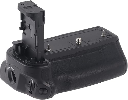 Miniatura 9 de FocusFoto Soporte vertical de batería multi Power Pack para Canon EOS R6 Mark II, R6II, R5 R6 R5C sin espejo reemplazo de cámara para BG-R10,