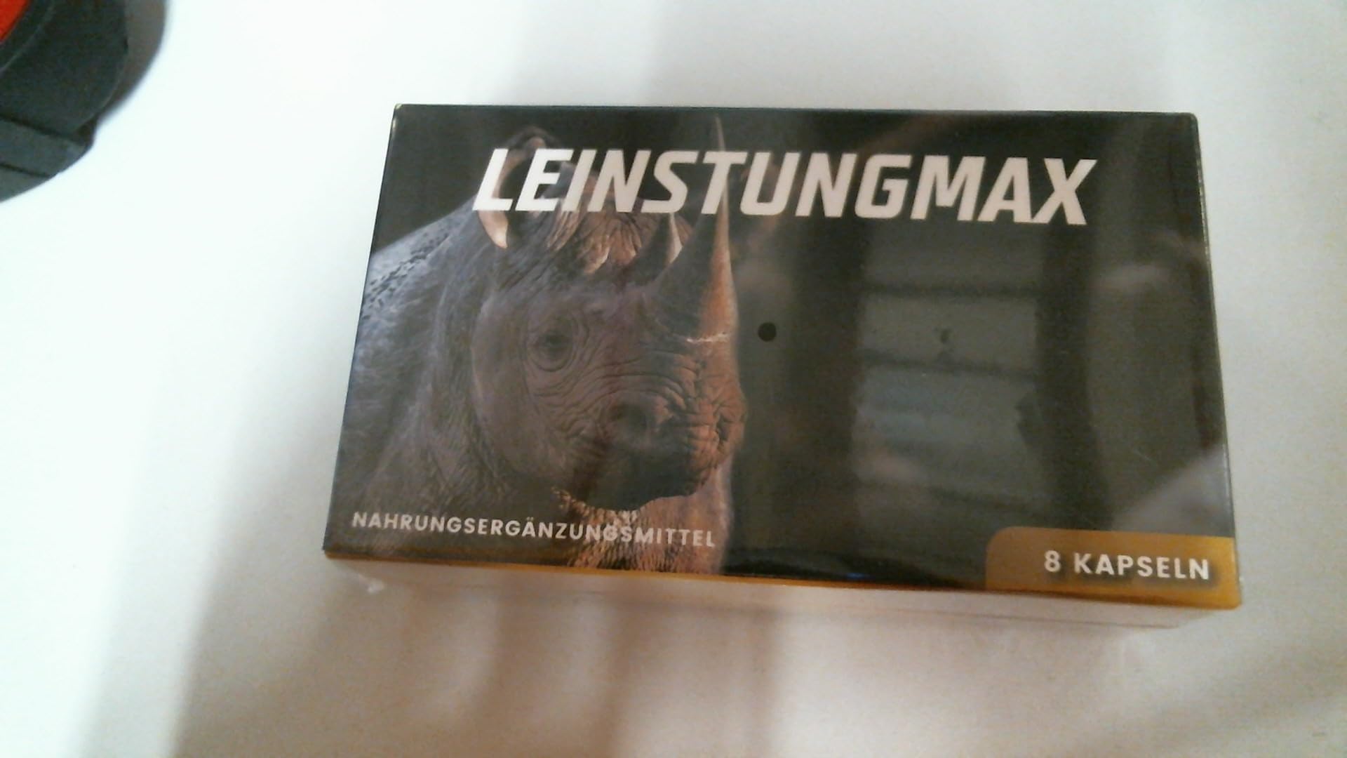 Kapseln mit Ginseng, Maca, Rhodiola, Astragalus, Traubenkernextrakt, Vitaminen & Zink 8 Kapseln – Nahrungsergänzungsmittel für aktive Männer | Praktische 8-Kapsel-Packung