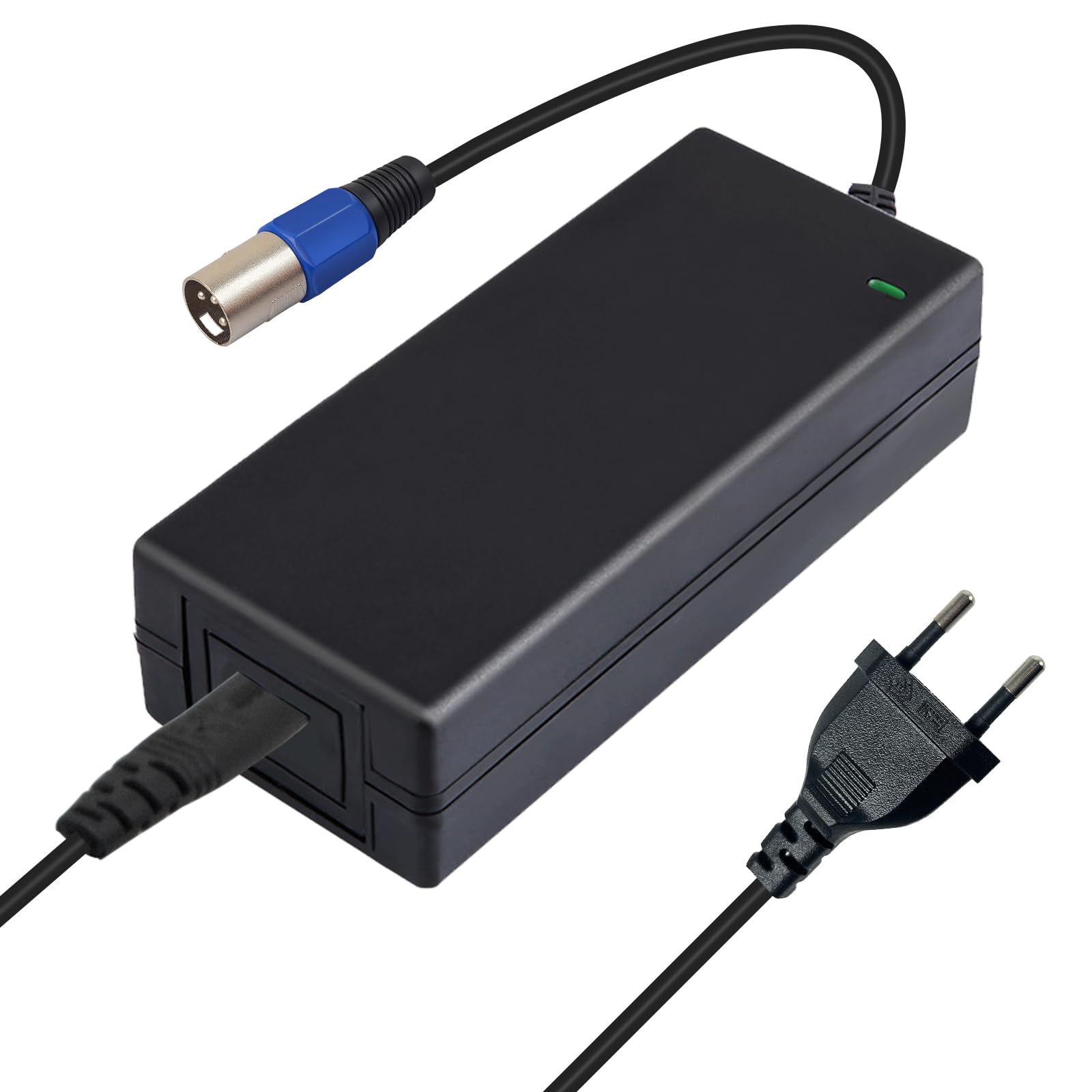 Ladegerät 29,4 V 2 A XLR für Lithium-Ionen-Akku 24 V – Ladegerät für Rollstuhl und elektrische Mobilität