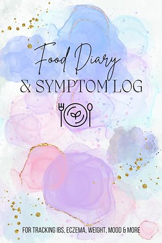 Food Diary &amp; Symptom Log: Journal Tracker for IBS and Other Food Sensitivities For Women | 60 days, 6" x 9" 123 pgs