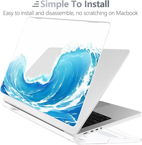 Miniatura 81 de Batianda Funda para MacBook Pro M4 de 16 pulgadas 2024 2023 2021 modelo A3403 A2991 con chip M3 M2 Pro/M1 Max, carcasa rígida de plástico