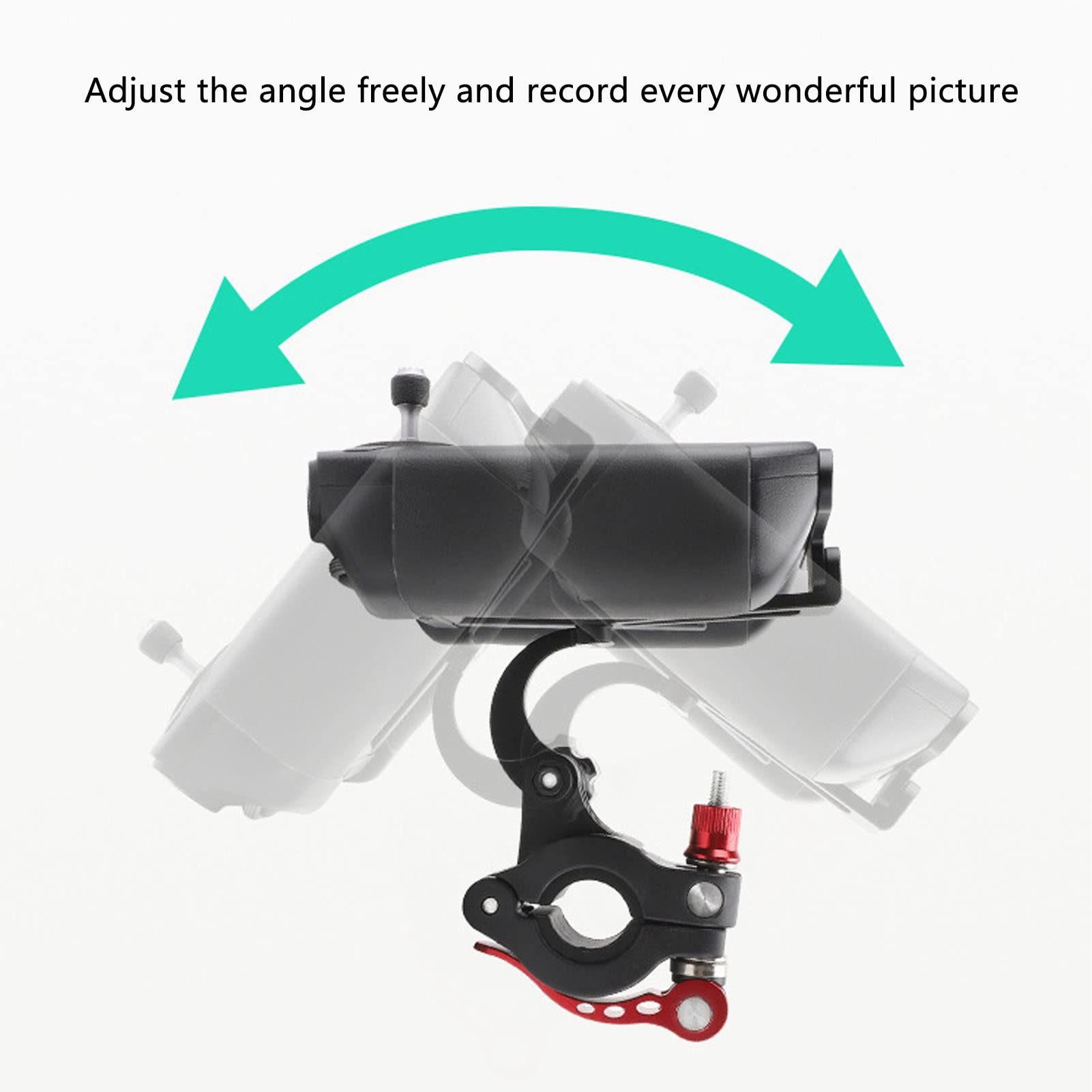 Soporte de Montaje de Bicicleta para Controlador RC, Clip de Abrazadera de Manillar de Control Remoto Ajustable, Accesorio de Fotografía de Drones, 22 a 26 Mm