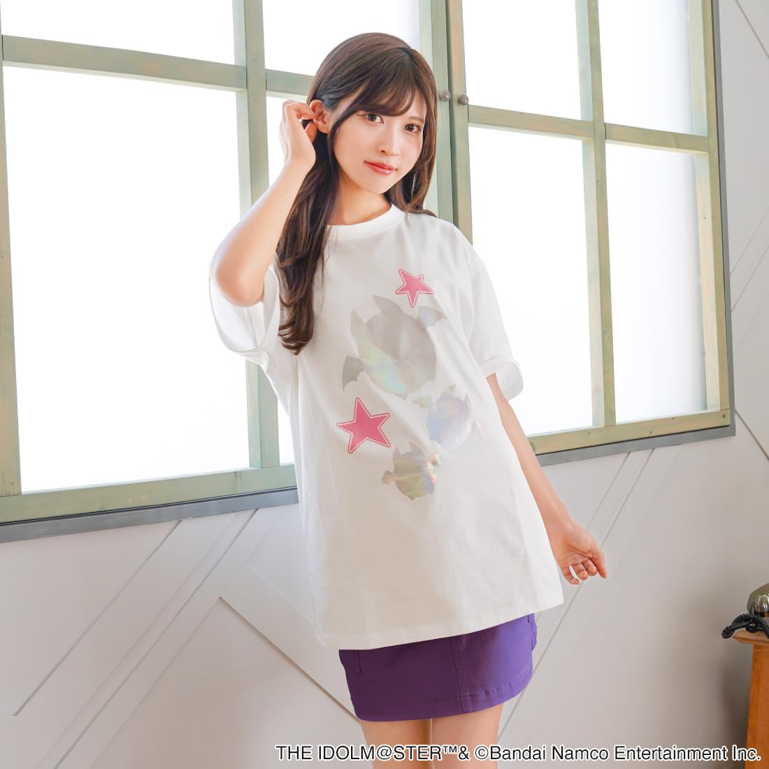 Amazon.co.jp: アイドルマスター シャイニーカラーズ 大崎甜花 Tシャツ