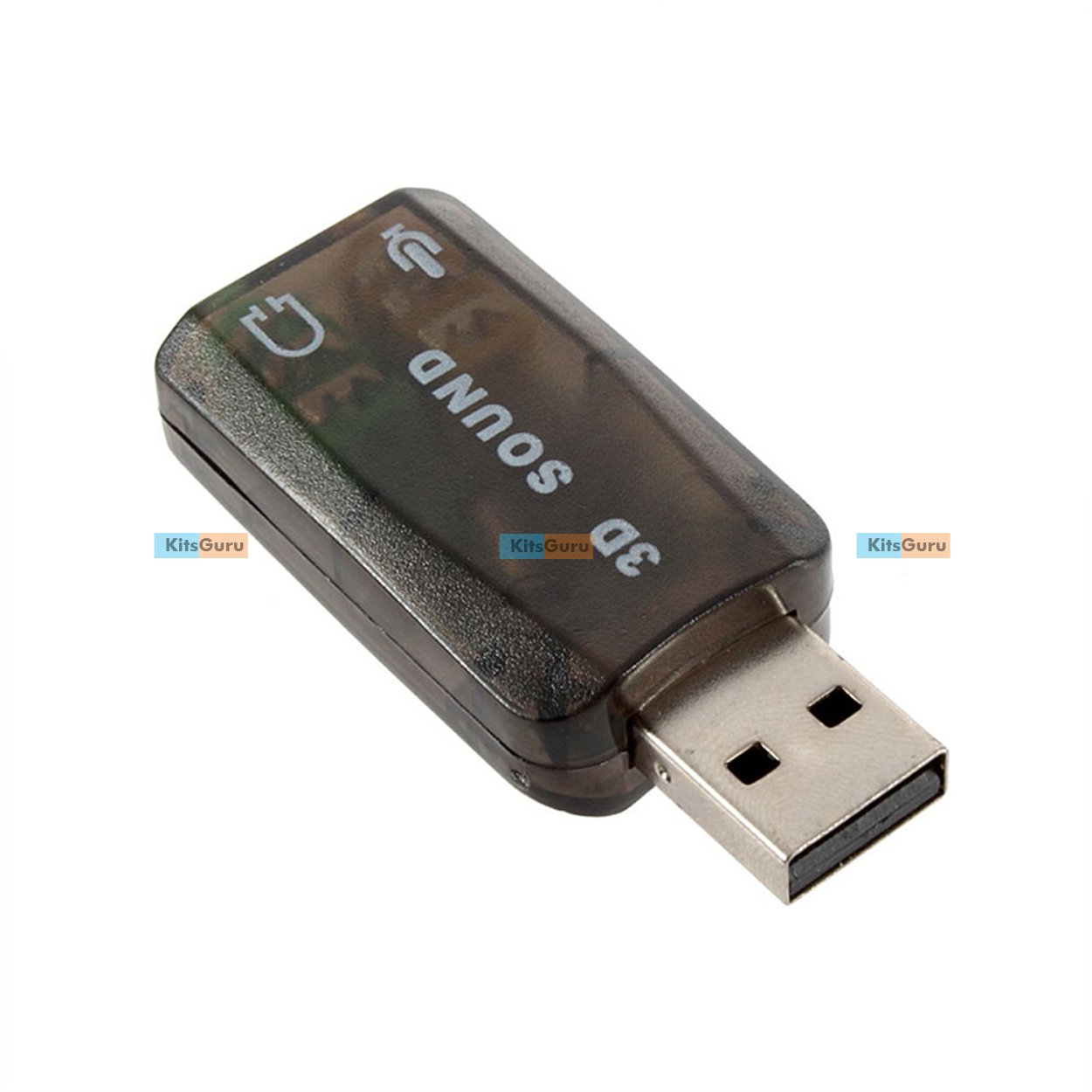 CM108 Chipset USB 2.0 to 3D Audio Sound Card Adapter Virtual 5.1 CH Sound Track KG550-image-17