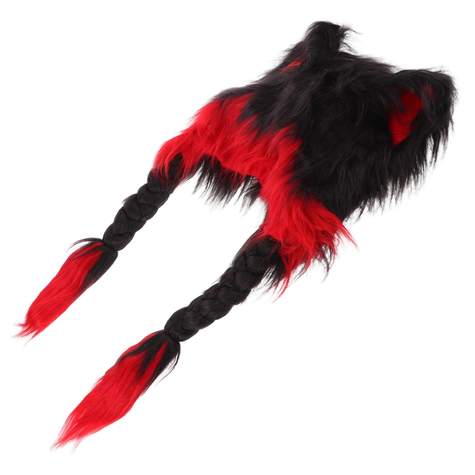 Gorro de Peluche con Orejas de Gato Cálido para Mujer Diseño Esponjoso y Protector de Orejas Gorro de Invierno para Otoño y Cosplay de Halloween