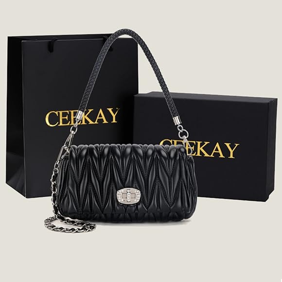 新しいバッグの女CEEKAYファッションの肩を斜めに肩にかけています CEEKAYファッションコーディネート女子バッグチェーン肩