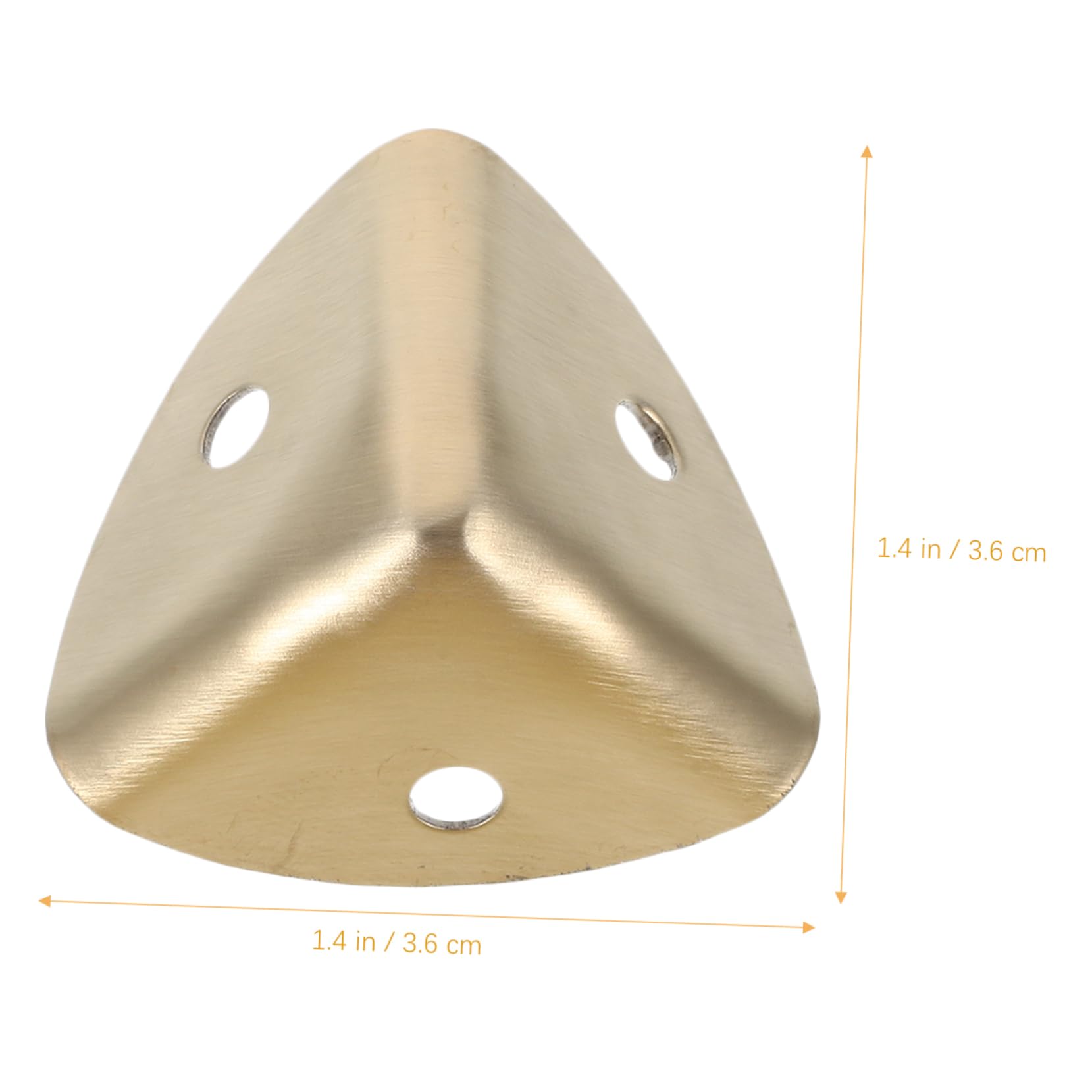 SEWACC Metal Furniture Corner Guards Desk Edge Protectors Box Corner Protectors Elegant