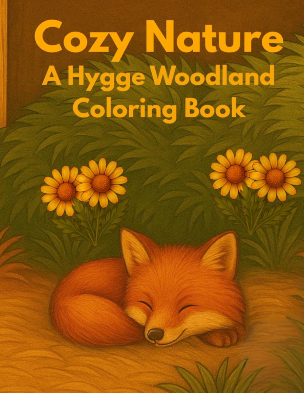 Cozy Nature: A Hygge Woodland Coloring Book