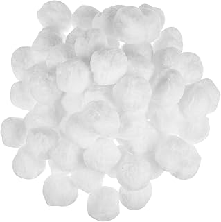 SOLUSTRE Filtro 1. 54Lbs 700G Bolas De Filtro De Piscina Meios De Filtro De Fibra Reutilizáveis Para Piscina Bomba De Filtro De Areia Aquário Tanques De Peixes Filtros De Areia