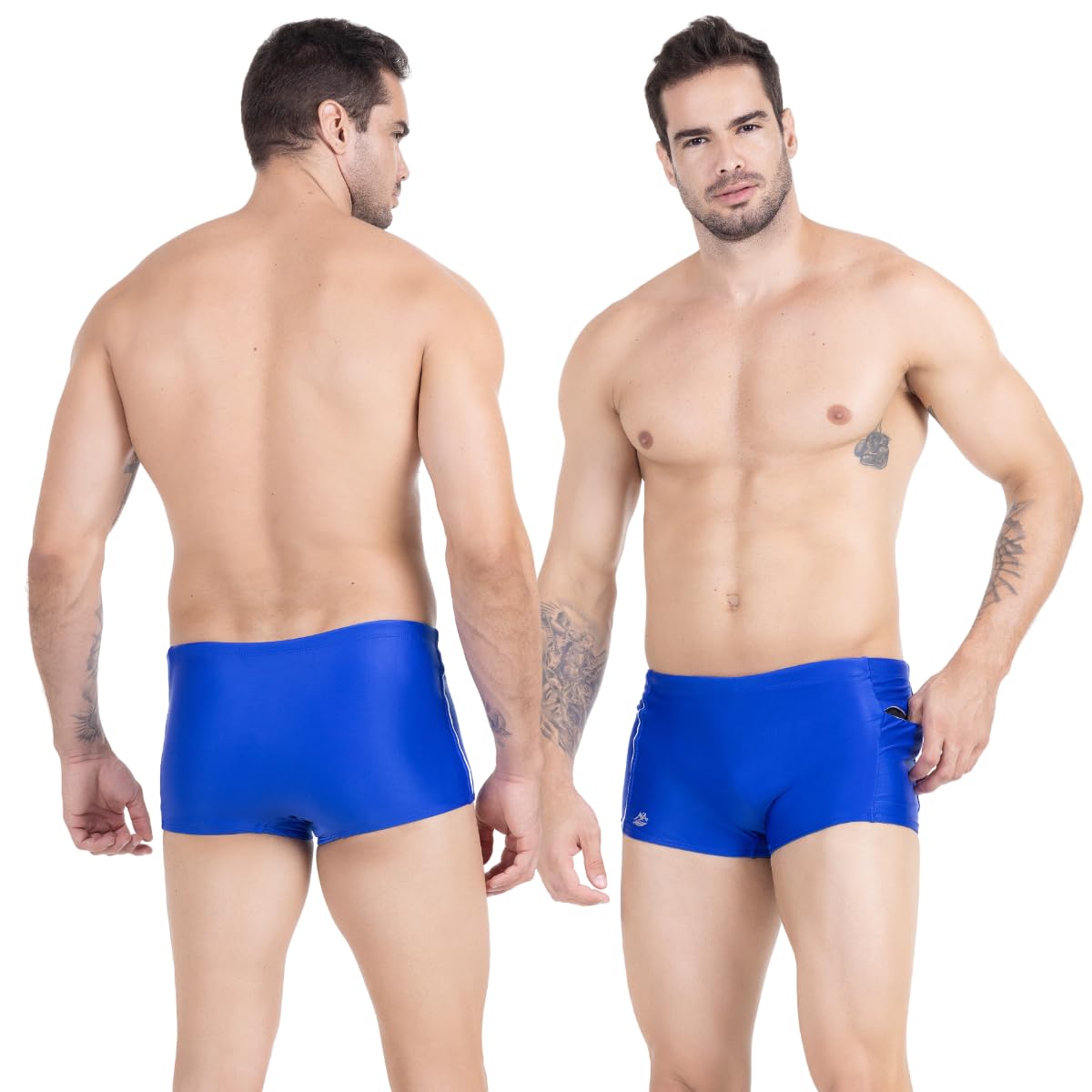 Sunga Box Masculina Bolso Com Ziper Faixas Decorativas Tecido Poliamida Zero Transparência Toda Forrada em promoção! Veja a oferta e mais achadinhos de Moda praia 6 Hoje é o melhor dia para comprar Sunga Box Masculina Bolso Com Ziper Faixas Decorativas Tecido Poliamida Zero Transparência Toda Forrada com aquele preço maroto! Promoção! Aproveite a oferta! 6