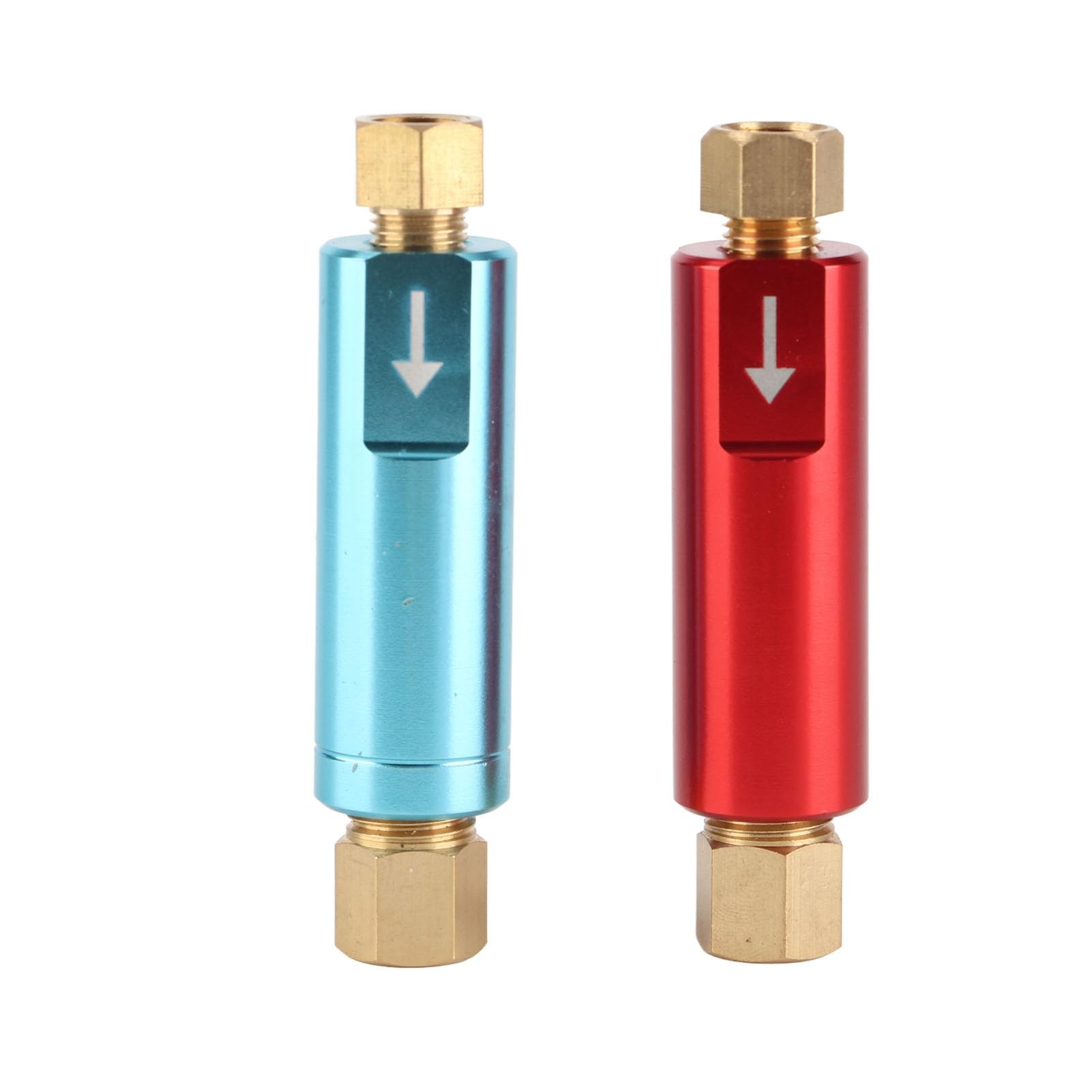 2pcs Valve Résiduelle Métal Frein Résiduel Pression Clapet Anti-retour Universel pour les Voitures de Course