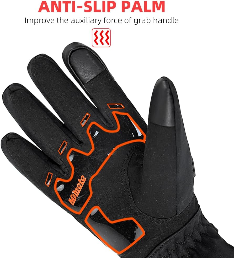 Motorcycle Gloves Windproof Waterproof Guantes Moto Women Motorbike Riding Gloves Touch Screen Moto Motocross Gloves Winter for Lady