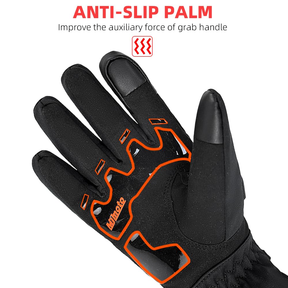 Guanti da moto antivento impermeabili Guantes Moto Donne Moto Guanti da Equitazione Touch Screen Moto Motocross Guanti Inverno per Lady
