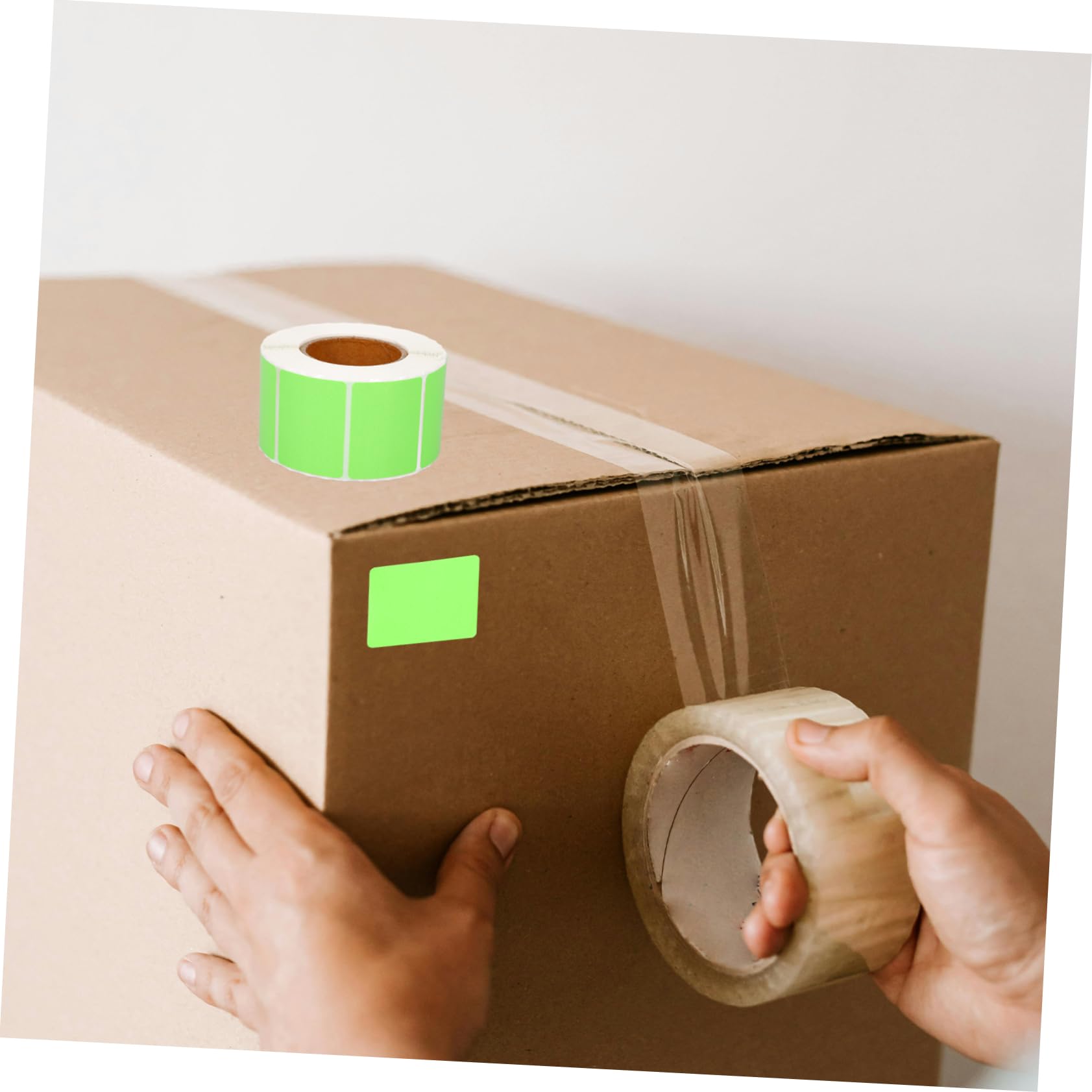 5rollen Farbige Wasserfeste Thermodrucketiketten Für Selbstklebendes Etikettenpapier Geeignet Für Büro Und Heimprojekte