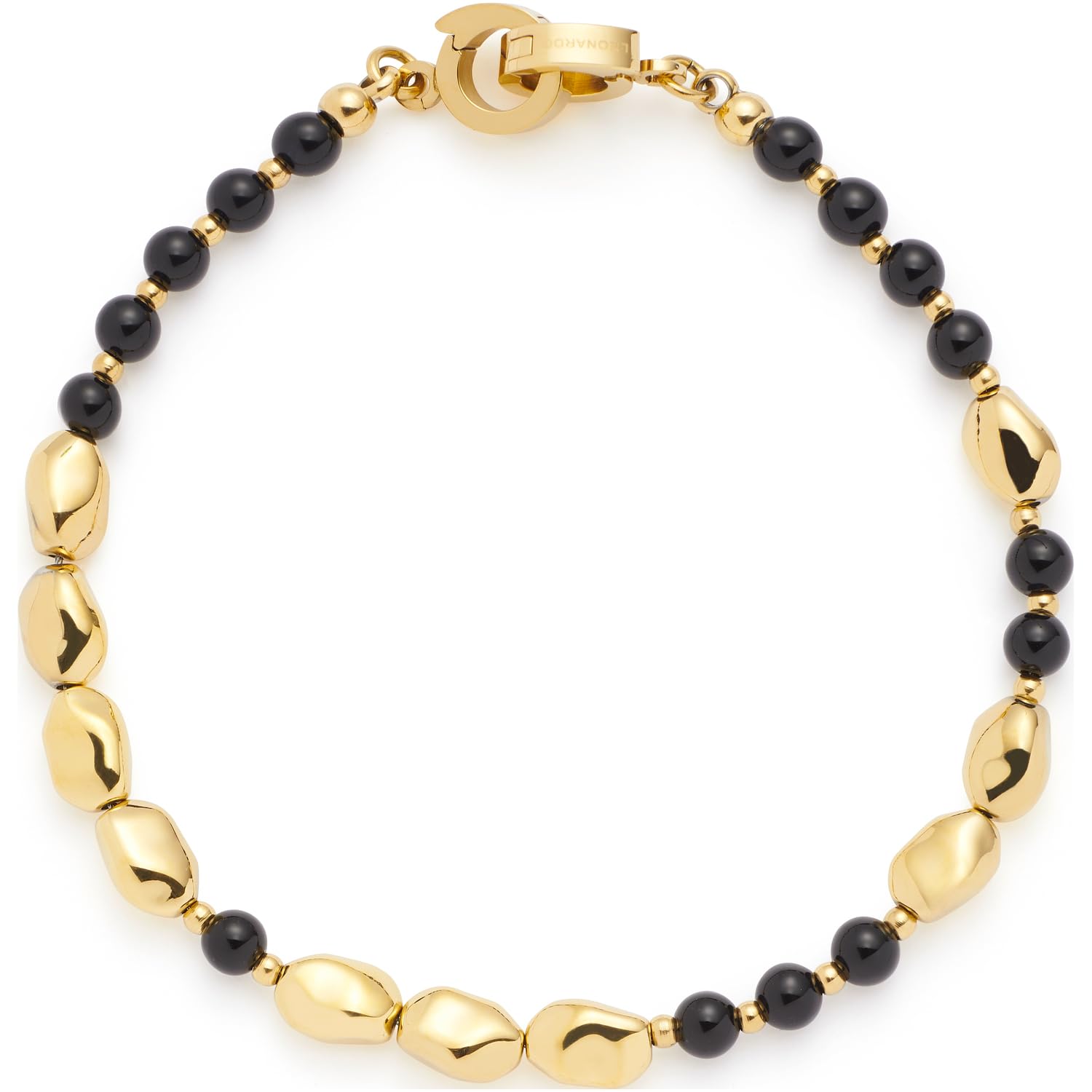 Collier femme en acier inoxydable doré avec pendentif en forme de soleil - Montres & Bijoux