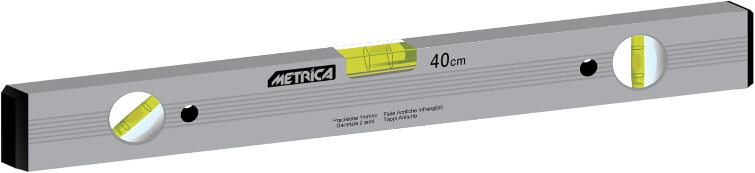Metrica 32565 Aluminum level 3 vials