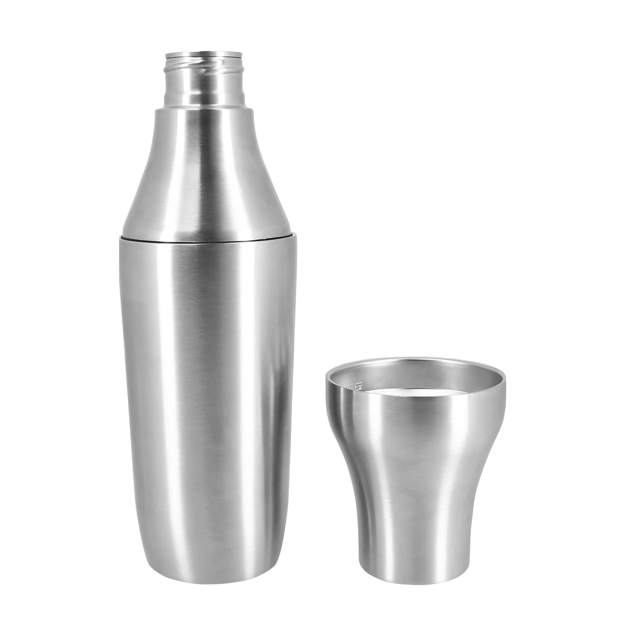 OGO LIVING - Shaker à cocktail deluxe 600ml en acier inoxydable brossé - 7911228