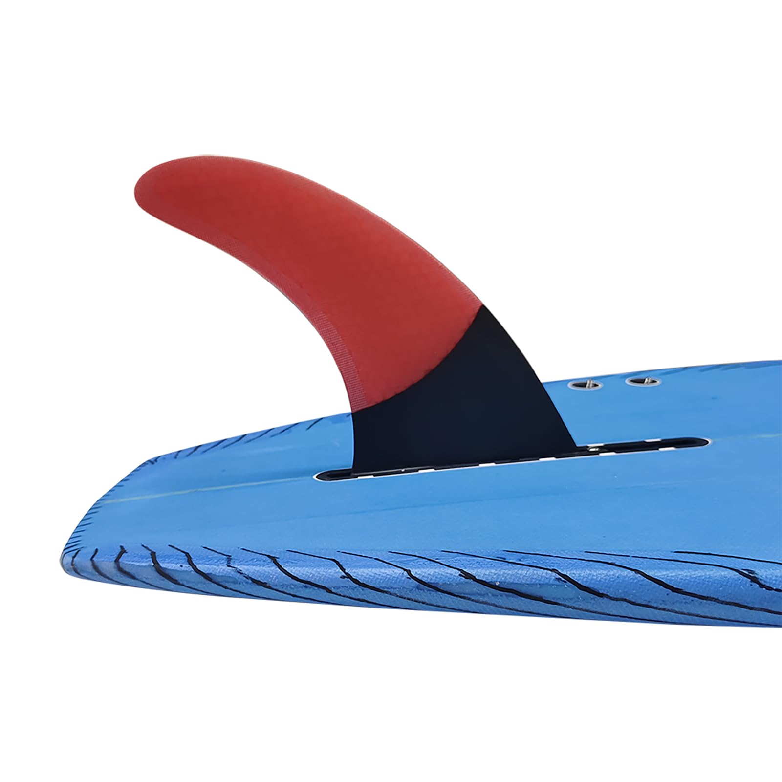 UPSURF Tabla de Surf Longboard Aletas Soltero Fibra de Vidrio Carbón Tabla de Surf Aletas para la Tabla de Surf