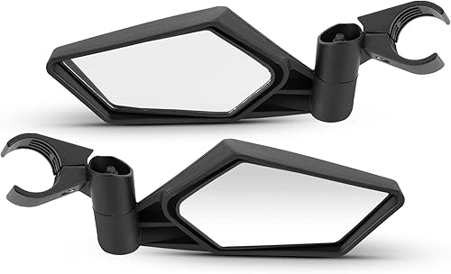 Miniatura 8 de KIWI MASTER Espejos laterales compatibles con Honda Talon 1000R 1000R 1000X 1000X4 Accesorios Espejo retrovisor plegable ajustable