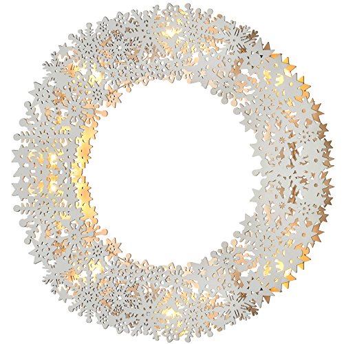 WeRChristmas - Fiocco di Neve Ghirlanda