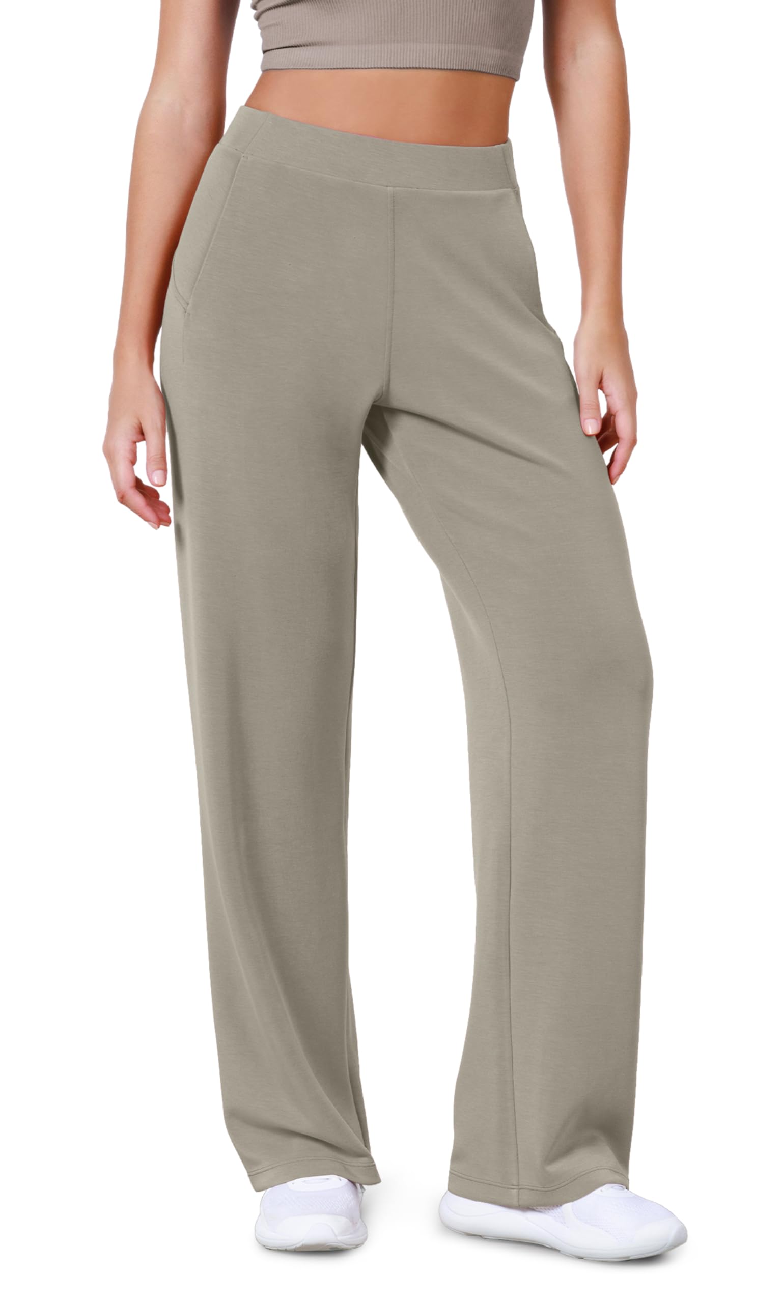ODODOS Modal Soft Wide Leg Pants