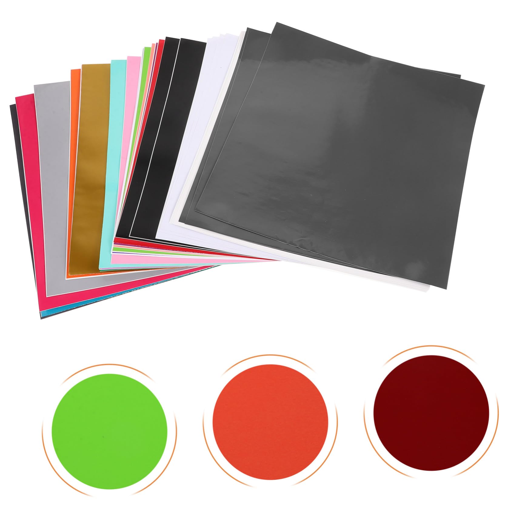 Angoily 36 Blatt Sublimationspapier für Helle Textilien und Tassen Hitzebeständige Transferfolie für DIY Sublimation Vielseitig Einsetzbar T Shirts und Aluminiumplatten Farben Mix