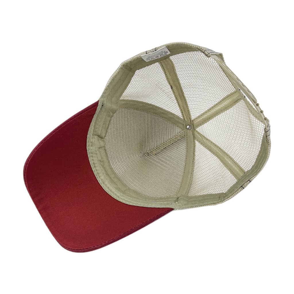 Chapeau de soleil été respirant lot de 3 casquettes bicolores taille 56-58cm