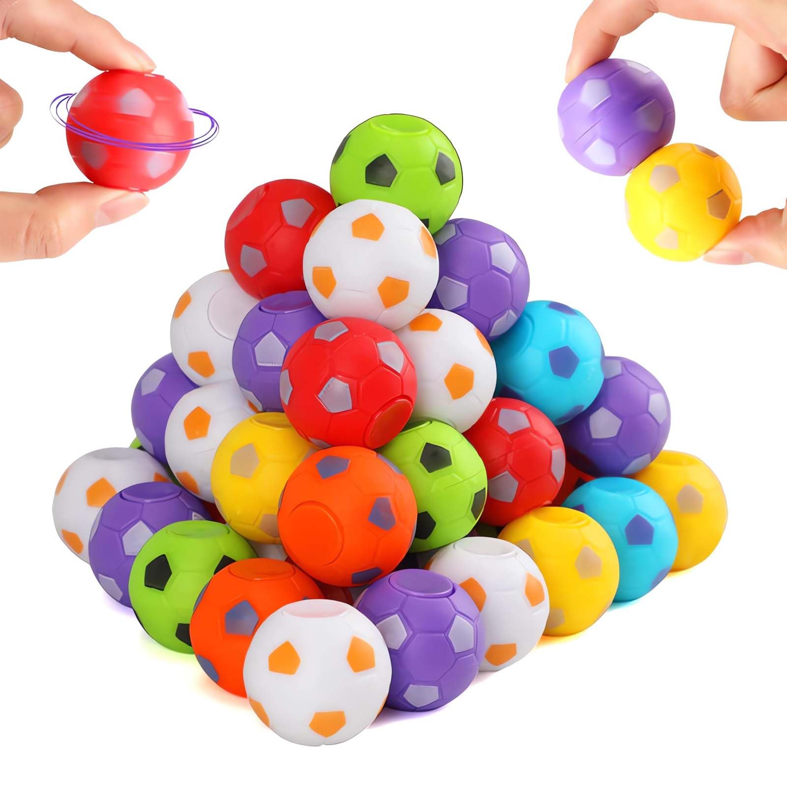 Kickidz 48 Pcs Soccer Party Favors for Kids 4-8 8-12, Mini Fidget ...