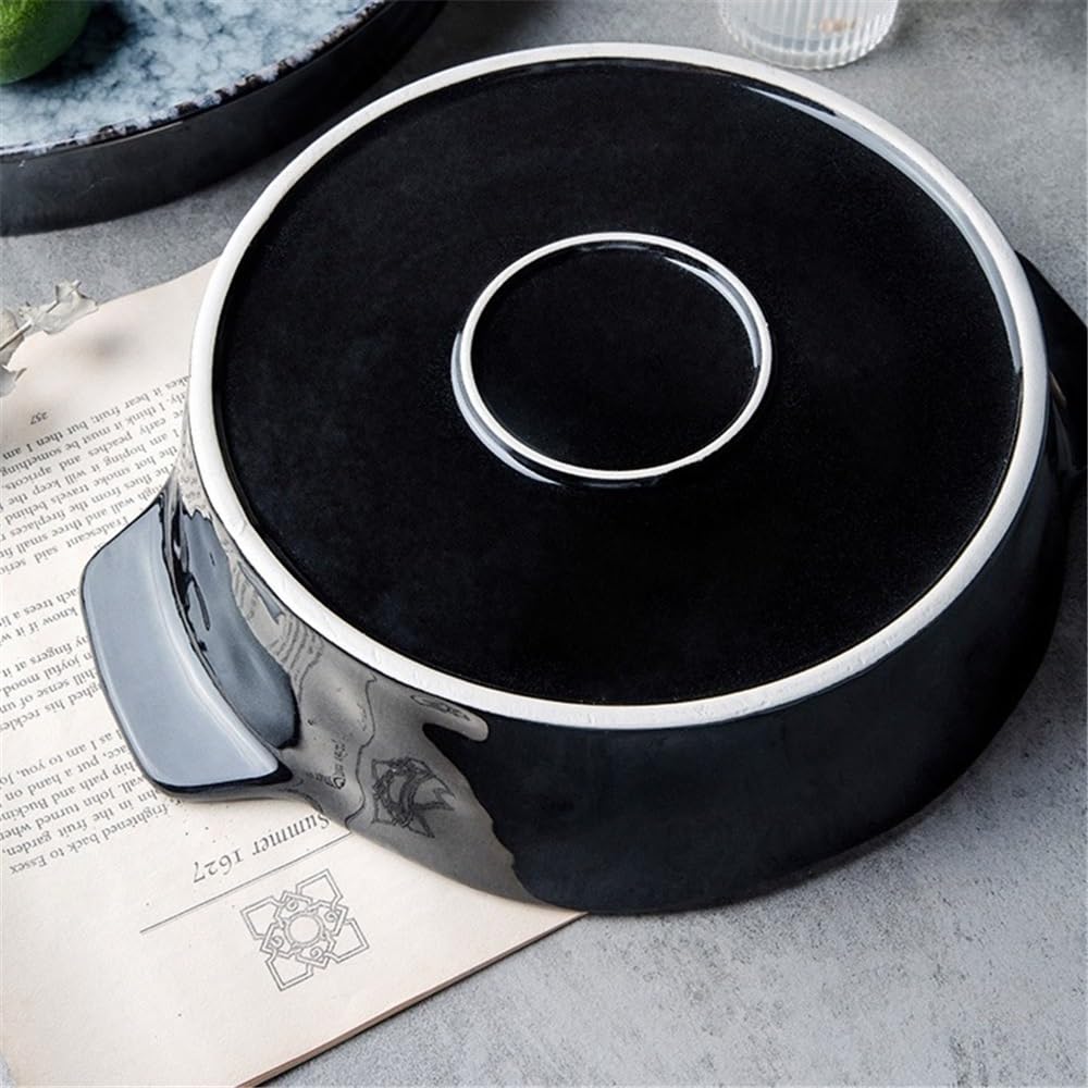 Cocottes de 9,5 pouces for four, plats cuisson en porcelaine Pain