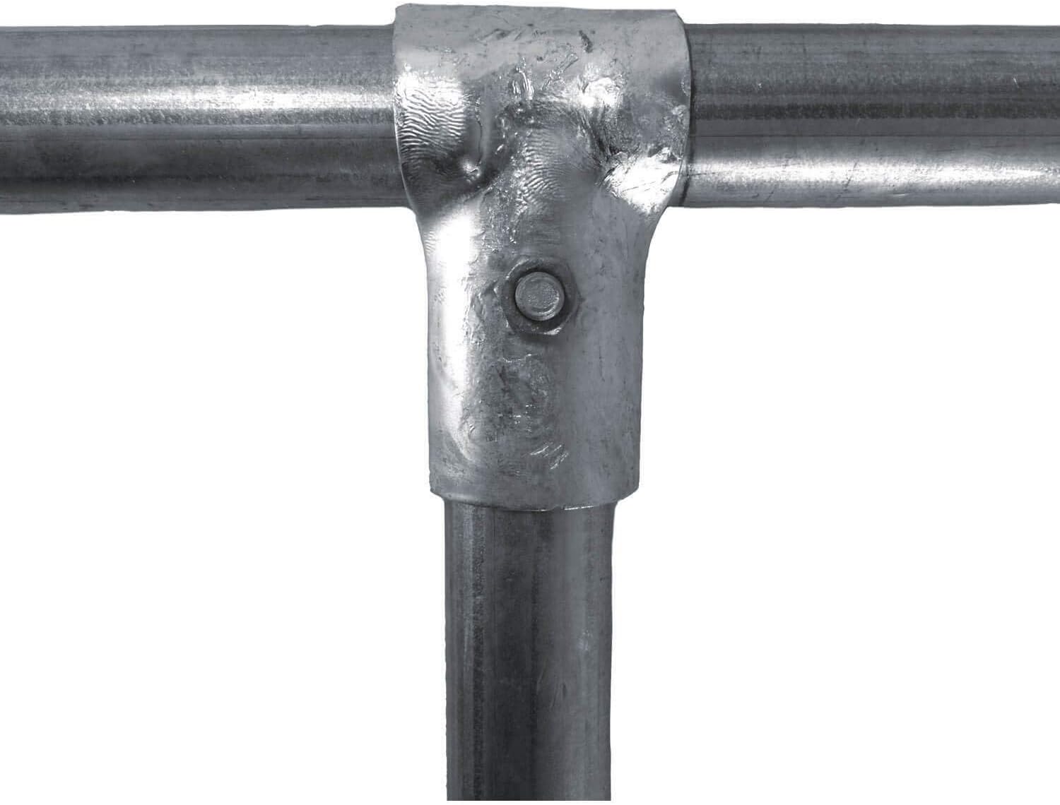 Jake Sales END CLAMP/PANEL T CLAMP: 1-5/8inches Chain Link Fence Clamp (for inchesTinches-ing into a pipe (1-5/8inches x 1-5/8. 4 CLAMPS