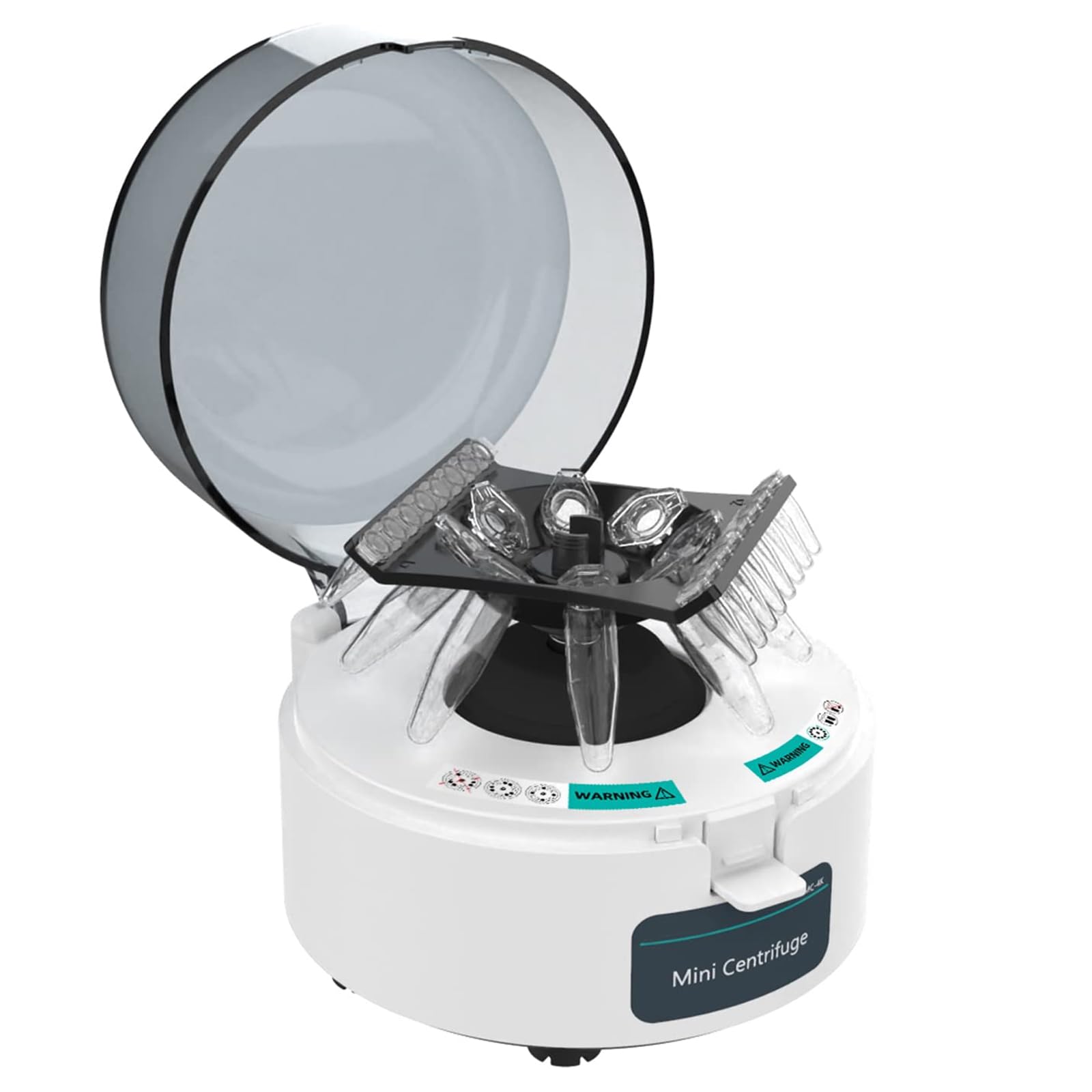Mini Máquina Centrífuga de Laboratorio, Máquina Microcentrífuga Portátil, 4000/7000 RPM 0,2 Ml/1,5 Ml/2 Ml con Rotor 2 en 1, Máx. 980 Xg/3013 Xg, para Separación de Muestras,7000rpm