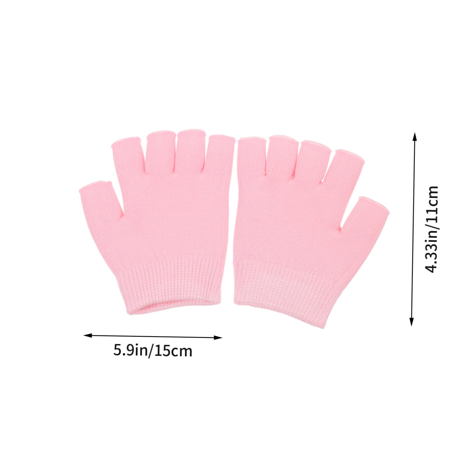 FOMIYES 3 Paia Guanti Idratanti in Gel Guanti Spa Idratanti in Gel Guanti Da Notte Per Asciutte Lozione Maschile Mano Computer Immersione Rosa Mancare Gel Per La Pelle