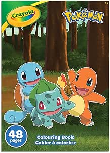 Amazon.com: Crayola - Pokemon Colouring book - 48 pages : Toys & Games