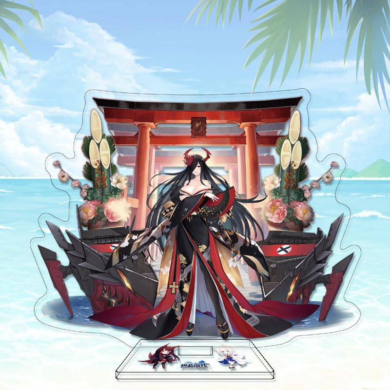 Amazon.co.jp: アズールレーン アクリルスタンド 島風 武蔵 信濃 