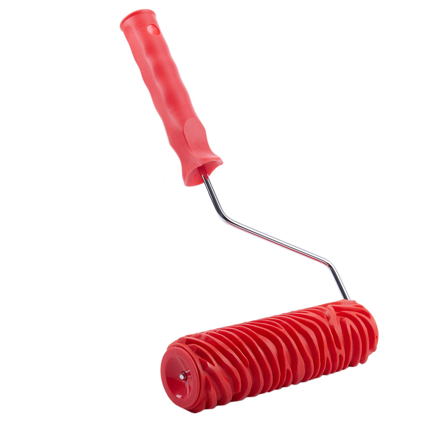 Hausdec 7Inch Embossed Stripe Painting Roller With Handle For