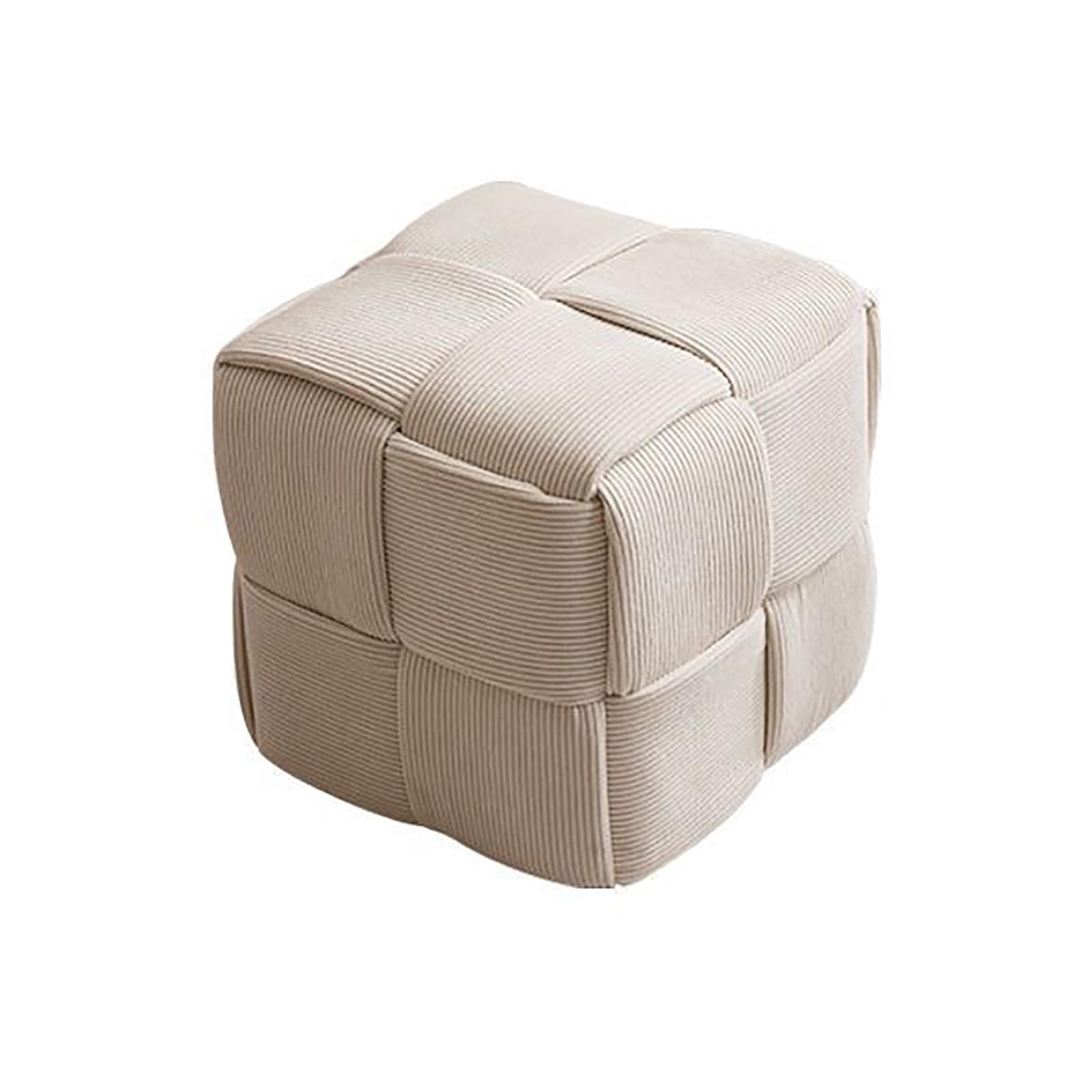 Tabouret de maquillage en velours doux pour une chambre élégante et cocooning