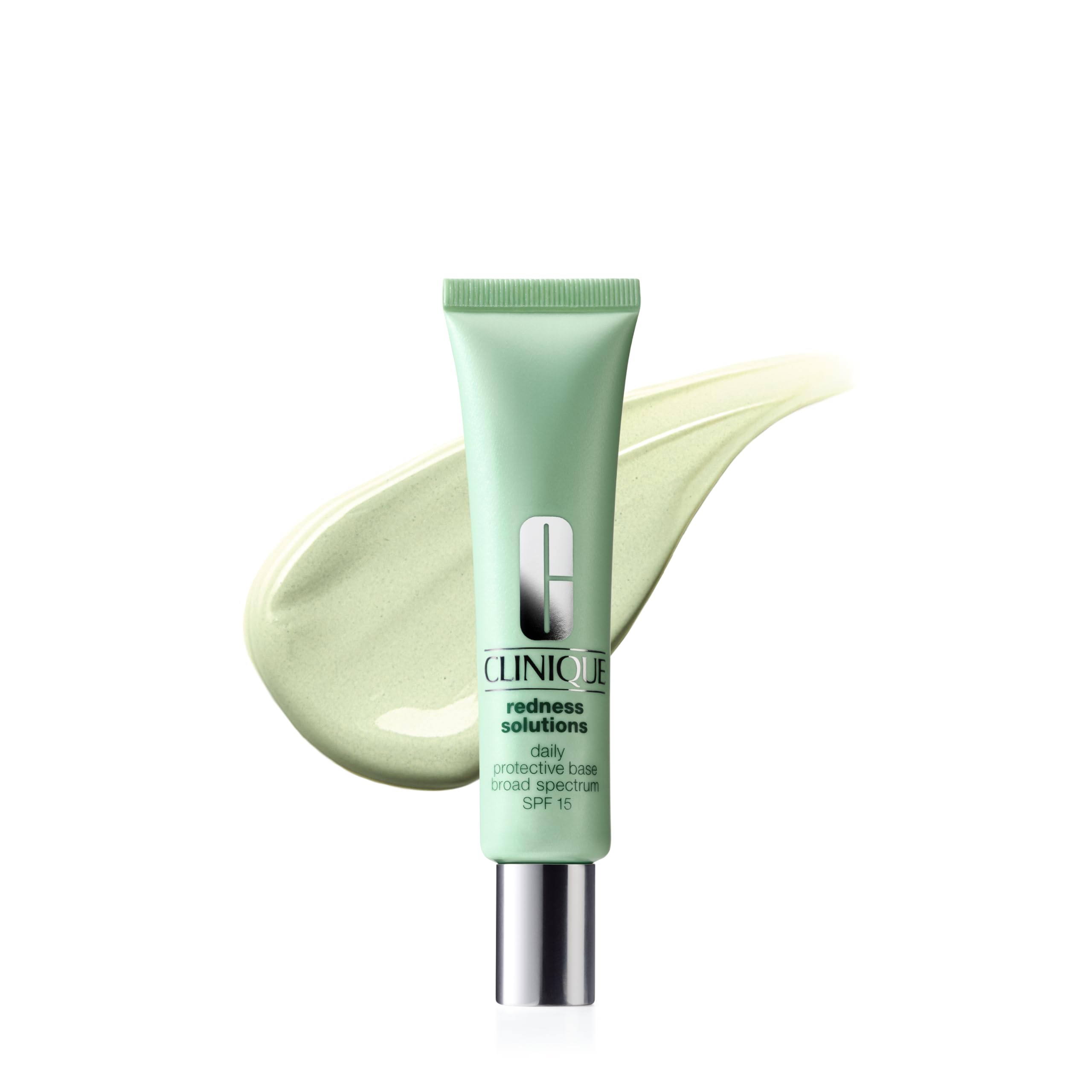 Clinique Redness Solutions Daily Protective Base Broad Spectrum SPF 15 Oil Free Tinted Face Primer | Color Corrector + Appropriate for Skin with Rosacea, 1.35 Fl Oz