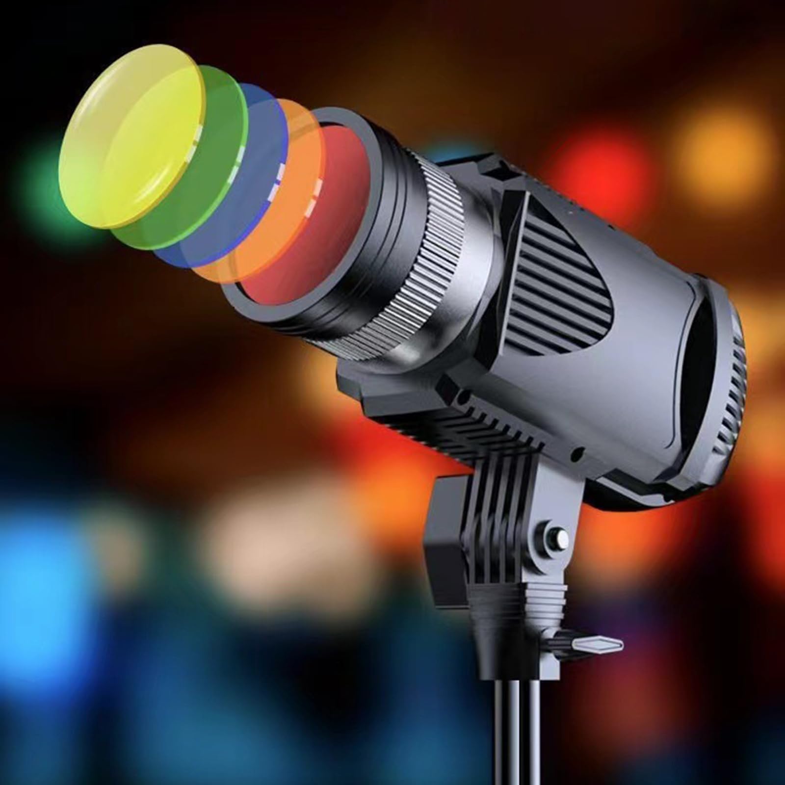 40W Powerful LED Studio Light Set for Professional Live Streaming and Photography with Adjustable Color Temperature