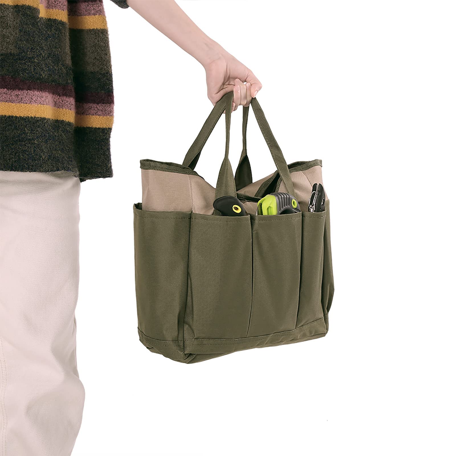 Bolsa para Herramientas de jardinería Bolsa de Almacenamiento portátil for Herramientas de jardín de Larga duración, Resistente y Multifuncional, excelente for jardineros.