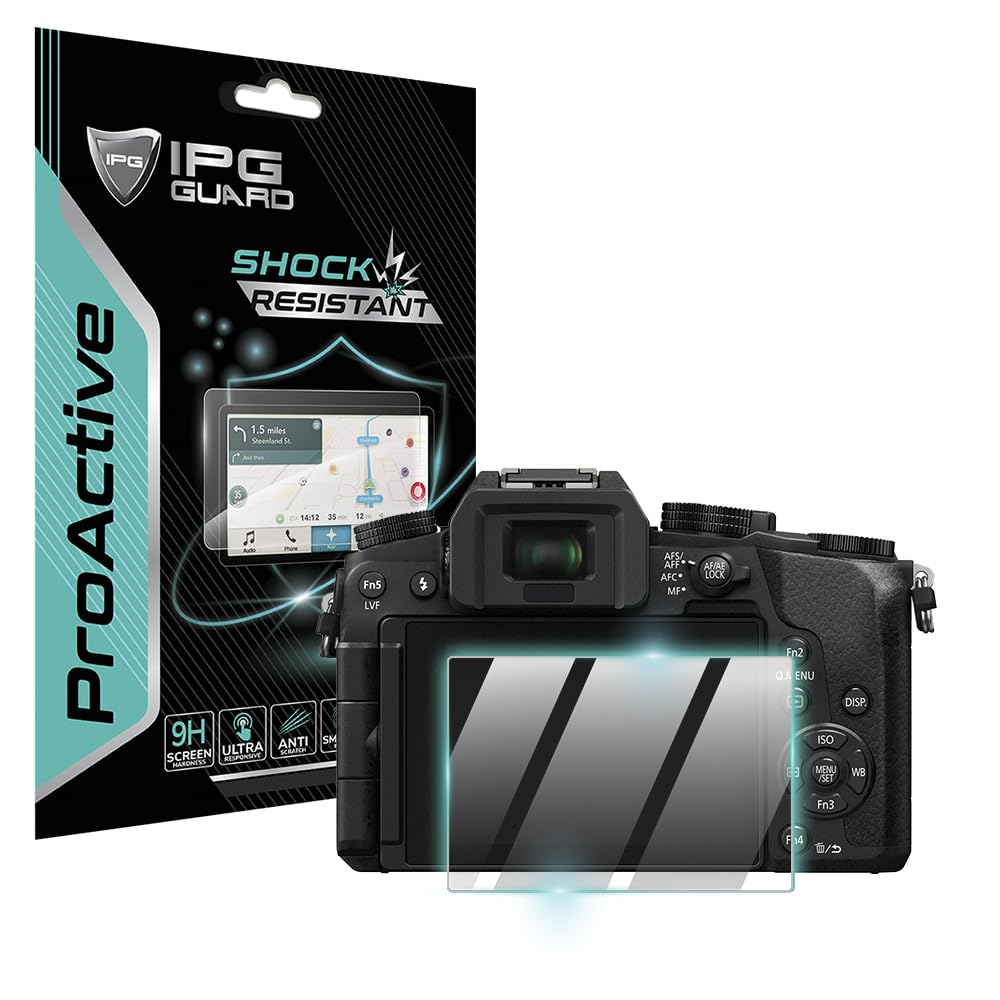 Protector de pantalla Lumix DMC-G7 IPG ProActive con cristal liso puro 6