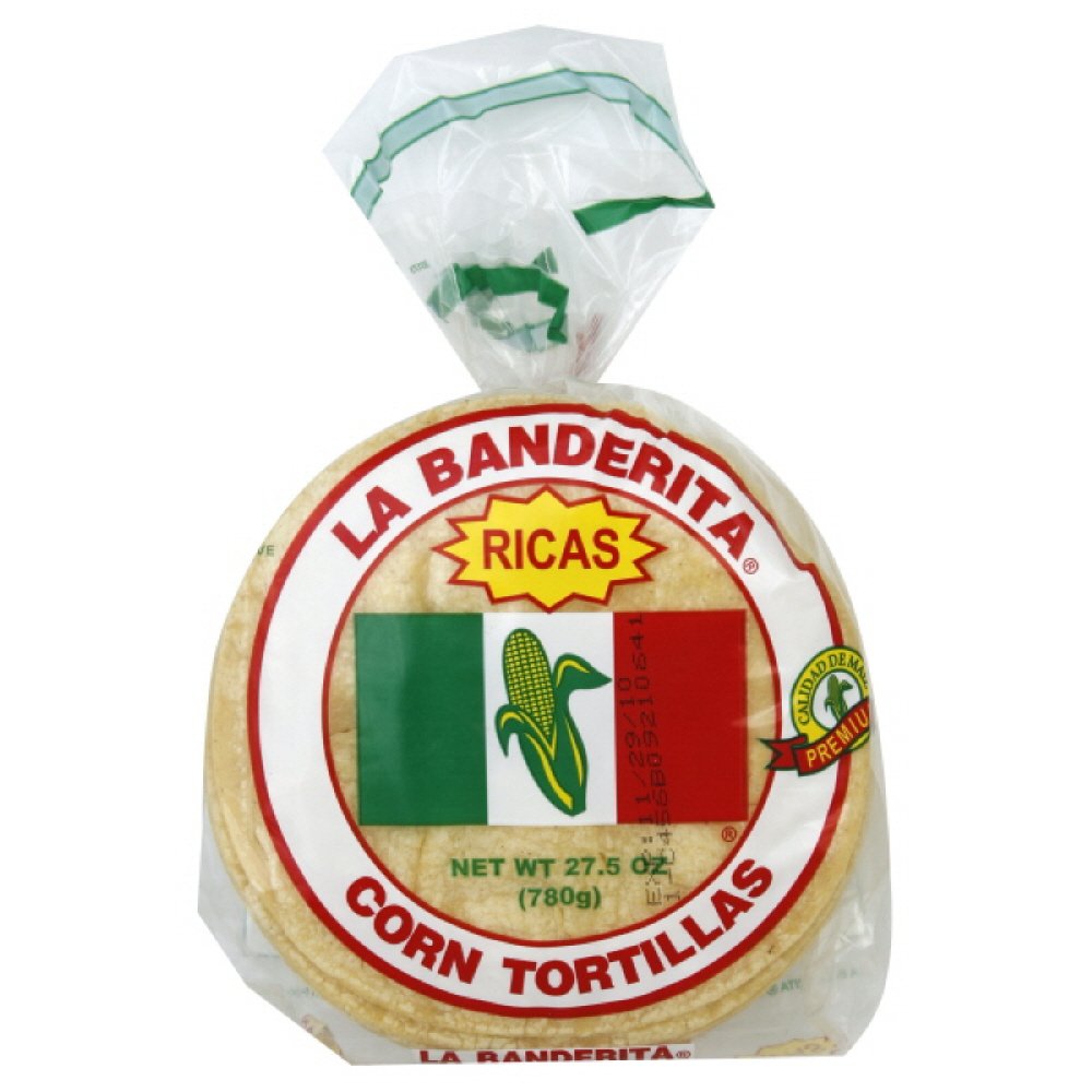 La Banderita Yellow Corn Tortilla, 1ounces (Pack of12)