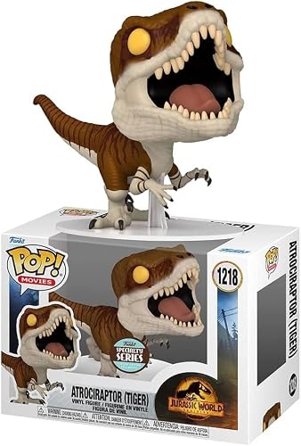 Figurine Pop Exclusive Du Tigre Atrociraptor De Jurassic World 3 - vue 4