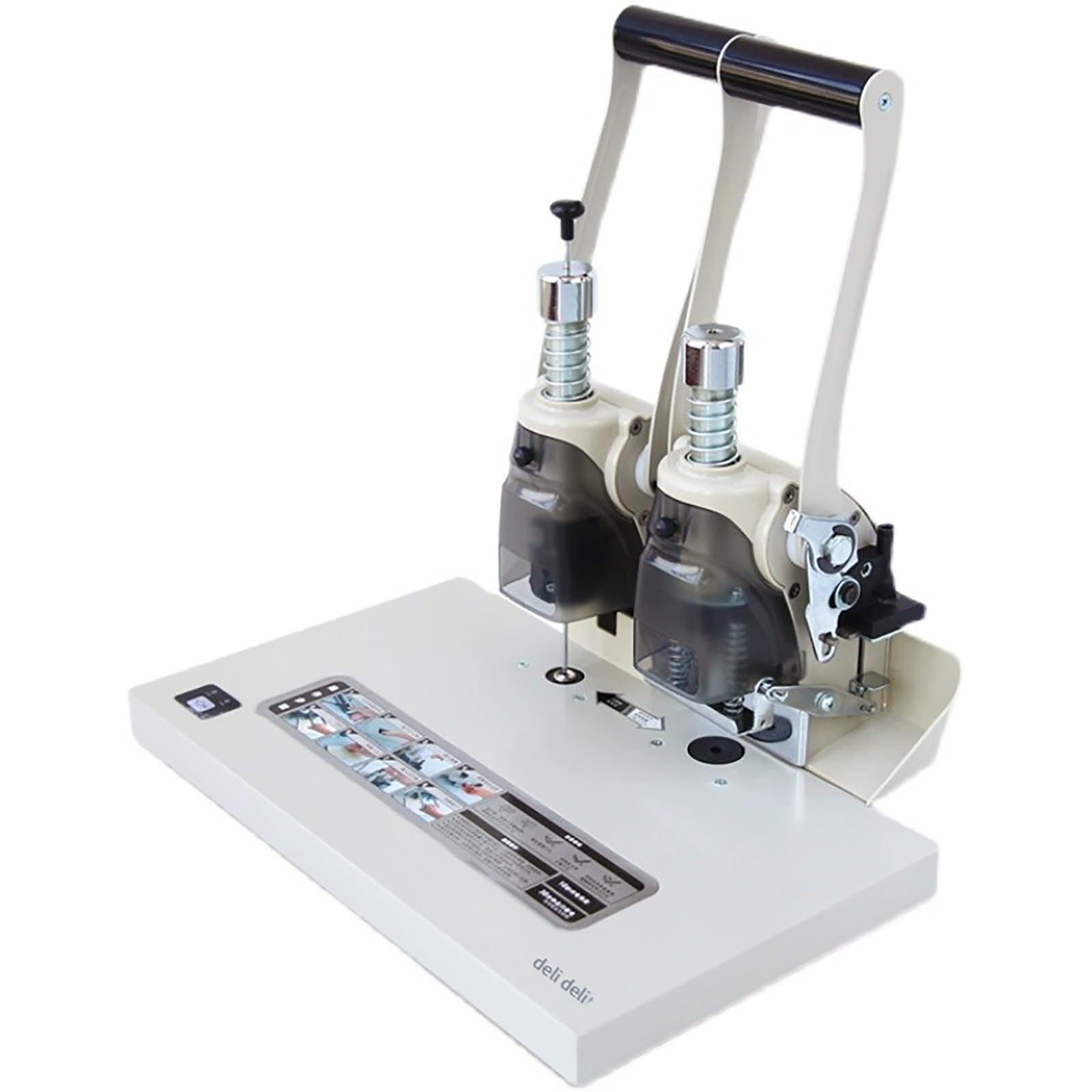 Máquina de encuadernación para certificados financieros, perforación automática de fusión en caliente, mango que ahorra trabajo, grosor de encuadernación de 30 mm, ideal para escuela, banco, oficina