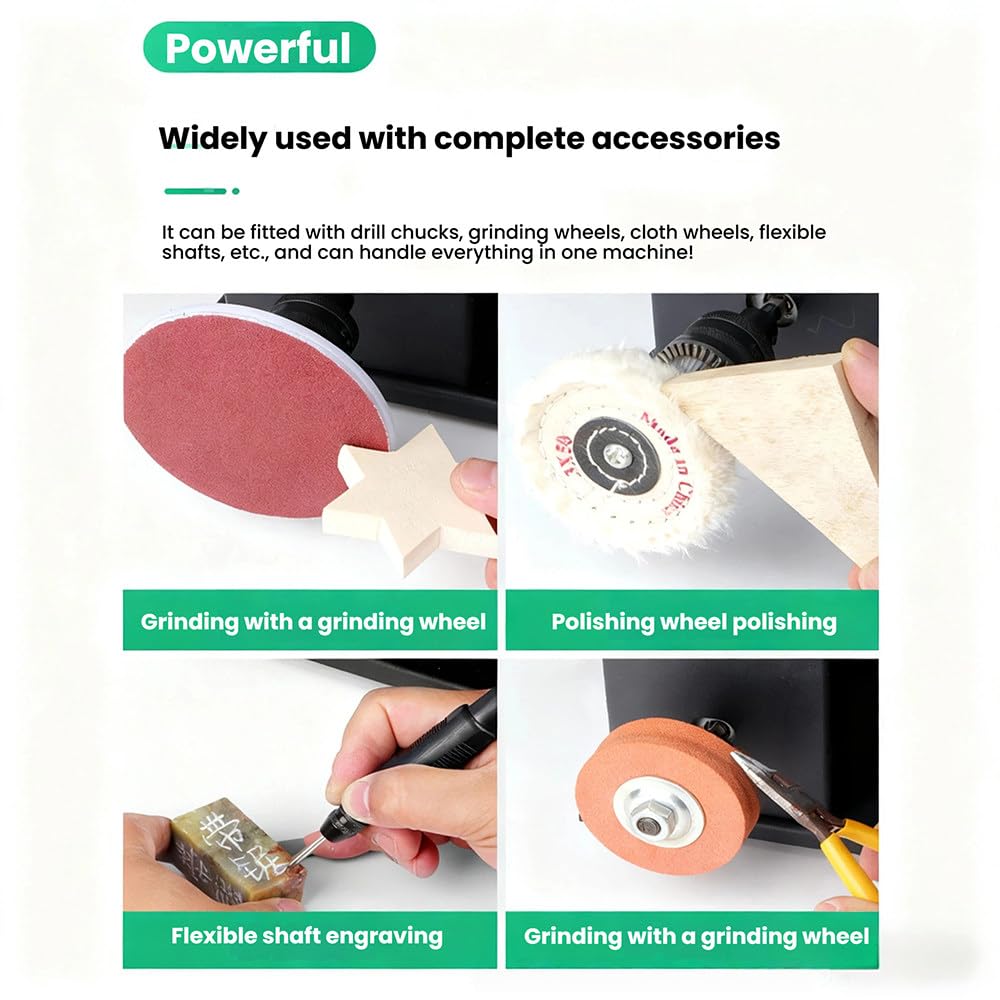 Sierra De Cinta De Escritorio Profesional De 800 W, Sierra De Cinta para Carpintería con Altura De Corte De 70 Mm, Mesa De Metal Inclinable para Cortes Rectos Y Curvos De Madera Y Espuma
