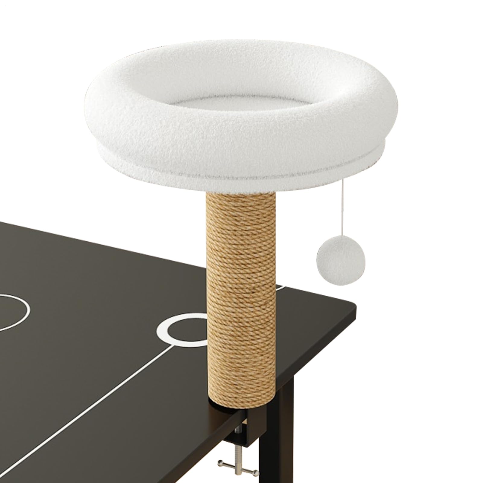 Lit pour chat pivotant à 360° résistant aux rayures - Hamac pour